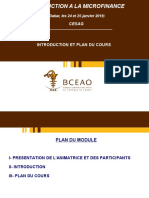 Module 0 - Introduction Et Plan Du Cours PDF