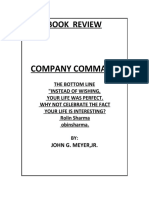 Company Command Book Review