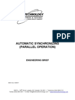 Automatic Synchronizing Eb 018 r 0