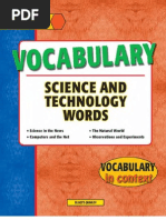 Download Vocabulary Science and Technology Words - 115p by amal45 SN48022960 doc pdf