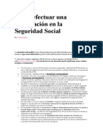 Como Efectuar Una Reclamación en La Seguridad Social