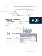 Calculo de Toma Lateral - Tramo III