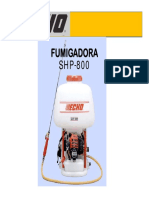 Manula de Ususrio ECHO-SHP-800 PDF