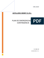 Plan de Emergencia Contingencia Astillero Henry Eirl