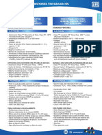especificacion motores  Weg Std TEFC