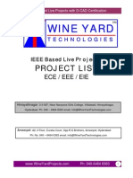 Wine Yard: Project List