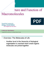 The Structure and Function of Macromolecules: Powerpoint Lectures For