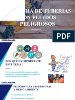 Apertura de líneas con fluidos peligrosos