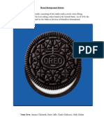 Oreo - Brand Background Review