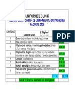 INF. PRECIOS PAQUETE UTL 2020 Clinik