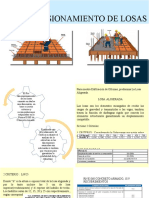 Predimensamiento de Losas