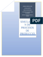 Simulacion de Procesos Productivos