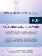 Tipos de cromatografía HPLC