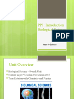 PP1: Introduction Biological Science