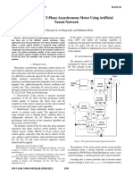 Speed Control of 3-Phase Asynchronous Motor Using Artificial Neural Network