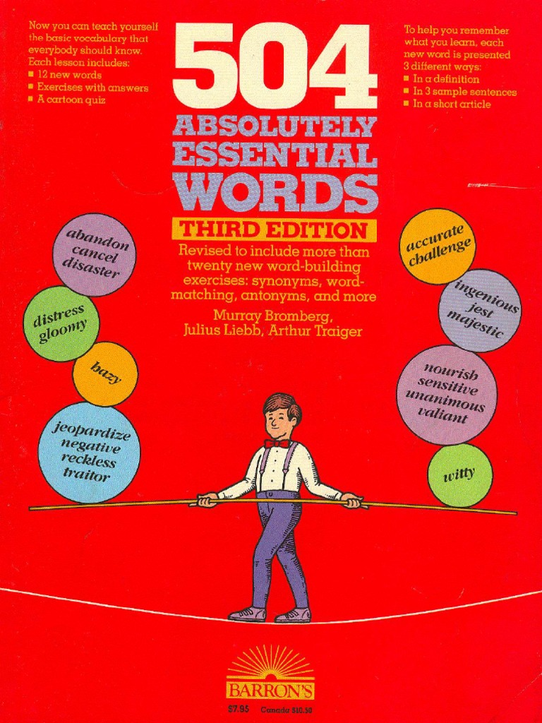 504 Absolutely Essential Words Lesson 10