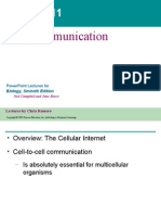 Cell Communication: Powerpoint Lectures For