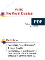 Hemophilia: The Royal Disease Explained