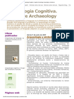 Apunte - Arqueologia Cognitiva