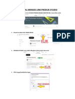 Tutorial Mengisi Link Produk Studio