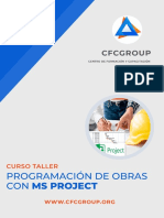 Brochure - Programación de Obras Ms-Project