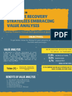 Effective Recovery Strategies Embracing Value Analysis
