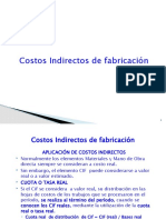 Costos Indirectos de Fabricación