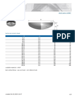 Product Sheet 6499 Stainless Steel Caps and Heads Semi Elliptical Heads PDF