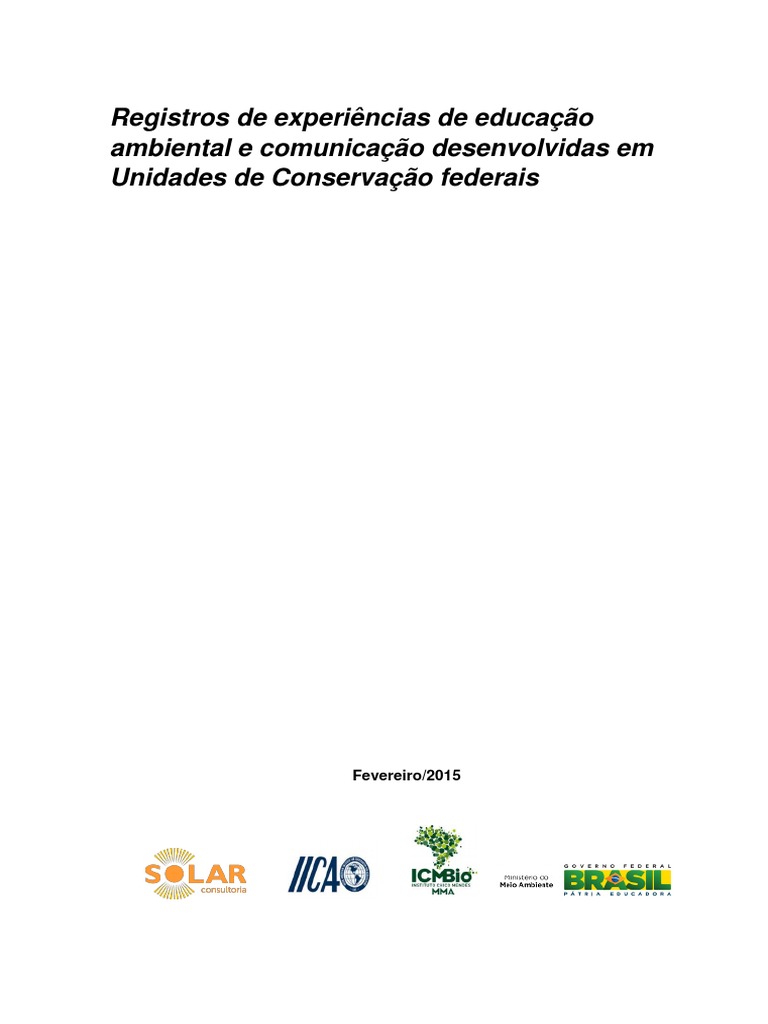1º Encontro de Educação Ambiental do PARNASO no Bonfim - LIDE