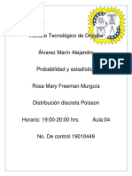 Distribucion Discreta Poisson