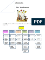 Taller 1 Tipos de Empresas