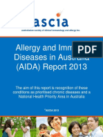 Allergy and Immune Diseases in Australia (AIDA) Report 2013