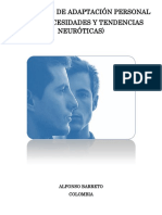 Inventario de Adaptación Personal Necesidades y Tendencias Neuróticas NTN PDF