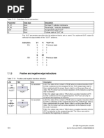 7.1.3 Positive and Negative Edge Instructions: S7-1200 Programmable Controller System Manual, 04/2012, A5E02486680-06