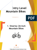 Best Entry Level Mountain Bike