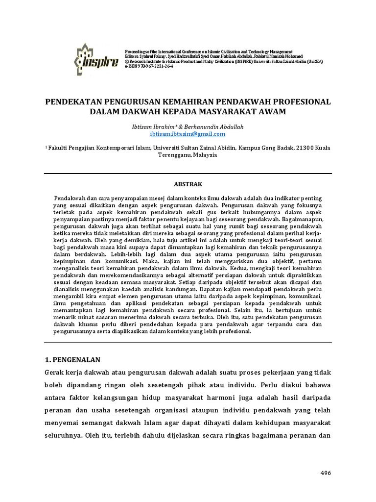 Konsep Pendakwah Pro  PDF