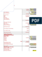 Pre Salary Revision:: For Current FY Apr '05 To Mar '06