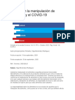 Higiene en La Manipulación de Alimentos y El COVID