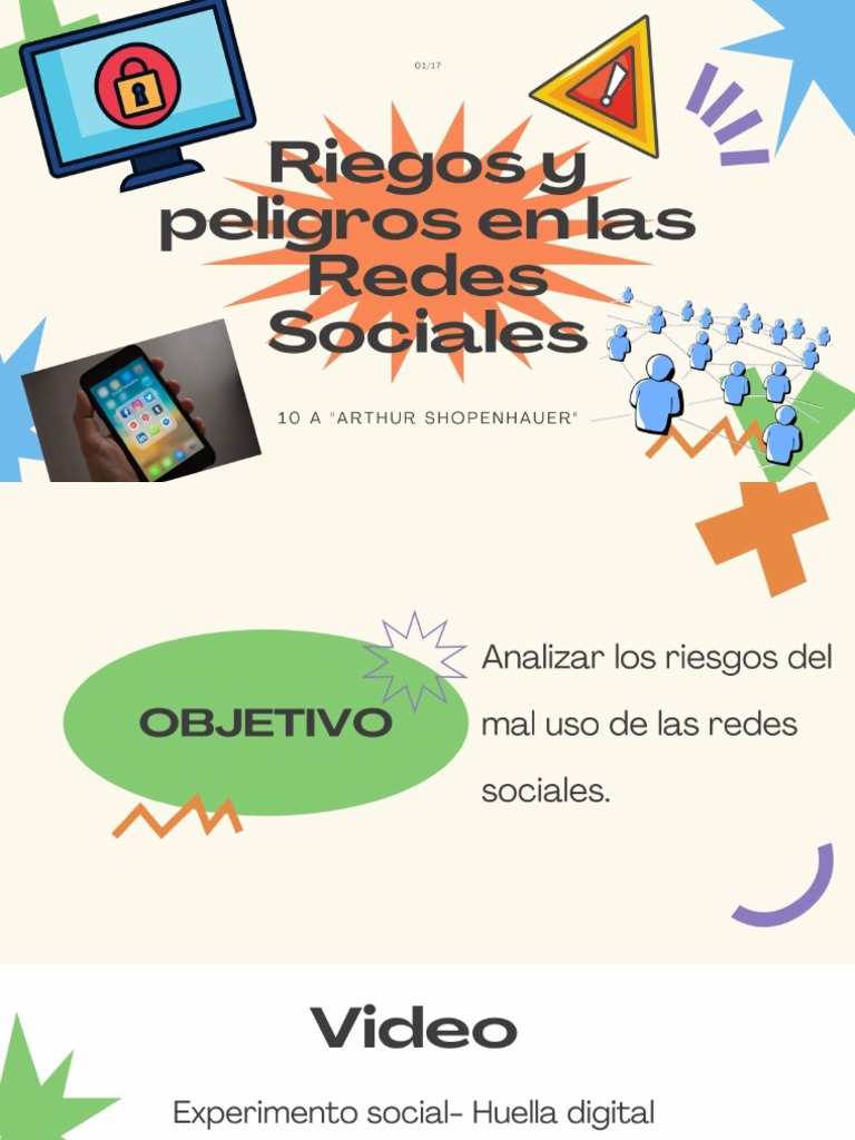Riesgos y Peligros en Las Redes Sociales | PDF