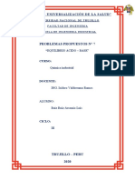 Problemas Propuestos 7 Equilibrio Acido - Base Ing Industrial Unt