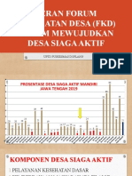 Peran Forum Kesehatan Desa (FKD) Dalam Mewujudkan Desa Siaga Aktif