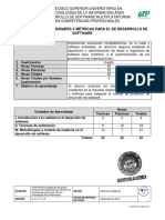 4.1 Estandares y Metricas para El Desarrollo de Software