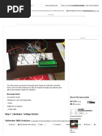 Voltmeter With Arduino