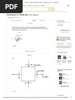 Solved - The State of Plane Stress Shown Is Expected in An Alu-I... PDF