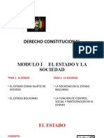 DERECHO CONSTITUCIONAL Clase 1