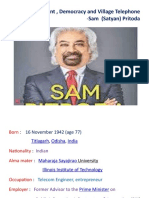 Development, Democracy and Village Telephone: - Sam (Satyan) Pritoda