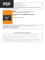 Heteroreductives - Rancière's disagreement with ontology