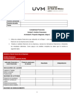 Nombre o Razón Social de La Empresa: Análisis Financiero Correspondiente Al Periodo (Fecha)