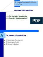 GEOG 102 - Population, Resources, and the Environment: Topic 9 - Environmental Sustainability