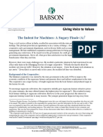 The Indent For Machines: A Sugary Finale (A) : Background of The Cooperative